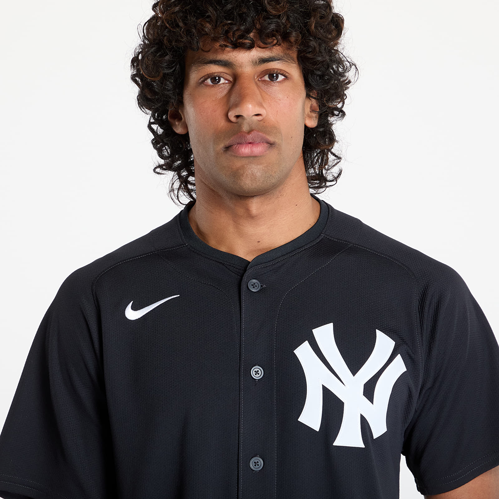 Jerseys Nike MLB Limited Alternate 2 Men's Jersey New York Yankees Pitch Black