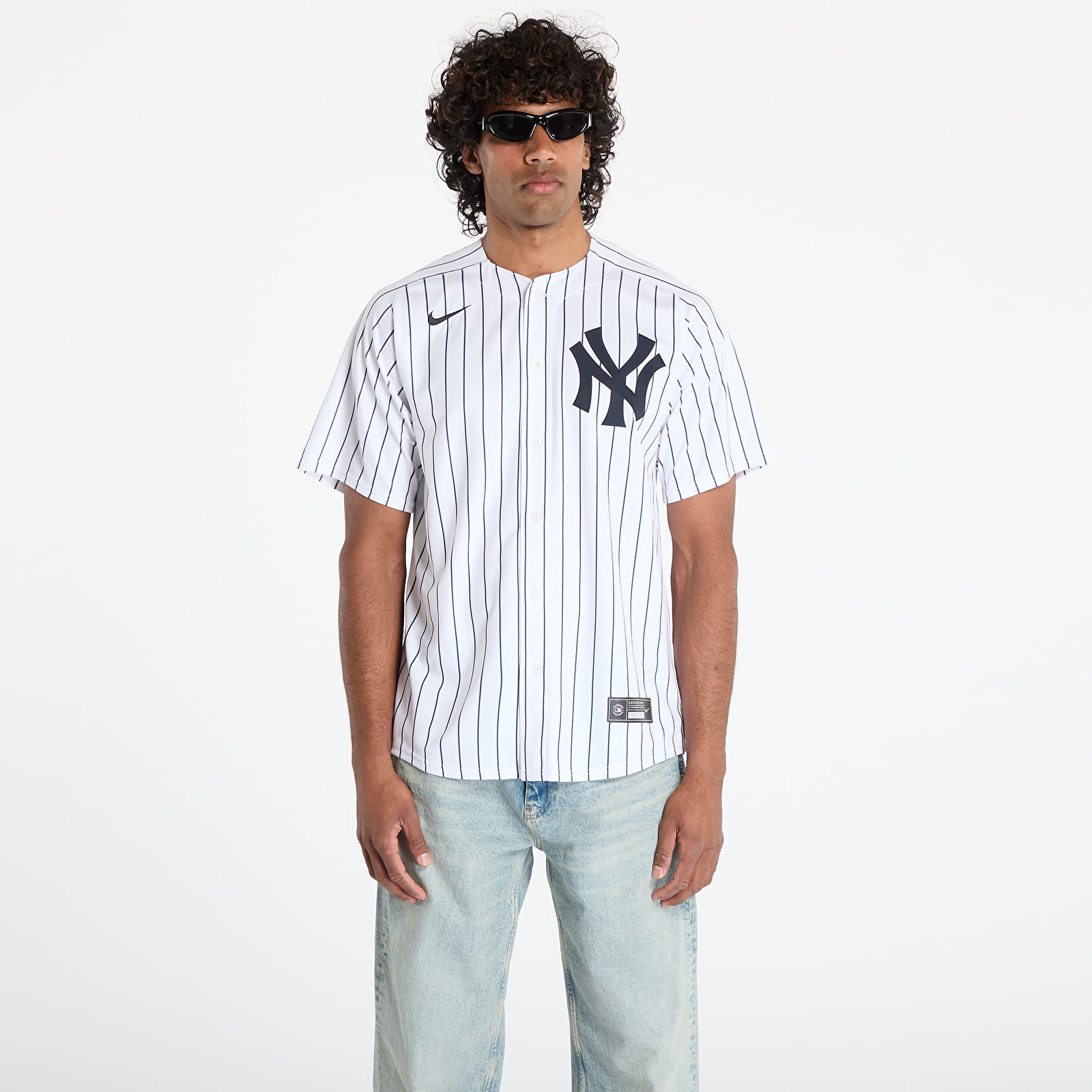 Pelipaidat Nike MLB Limited Home Men's Jersey New York Yankees White