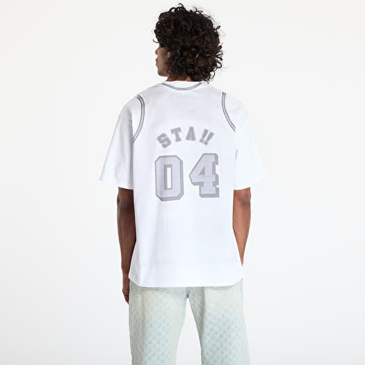 A BATHING APE Fake Print Relaxed Fit Tee UNISEX White | Footshop