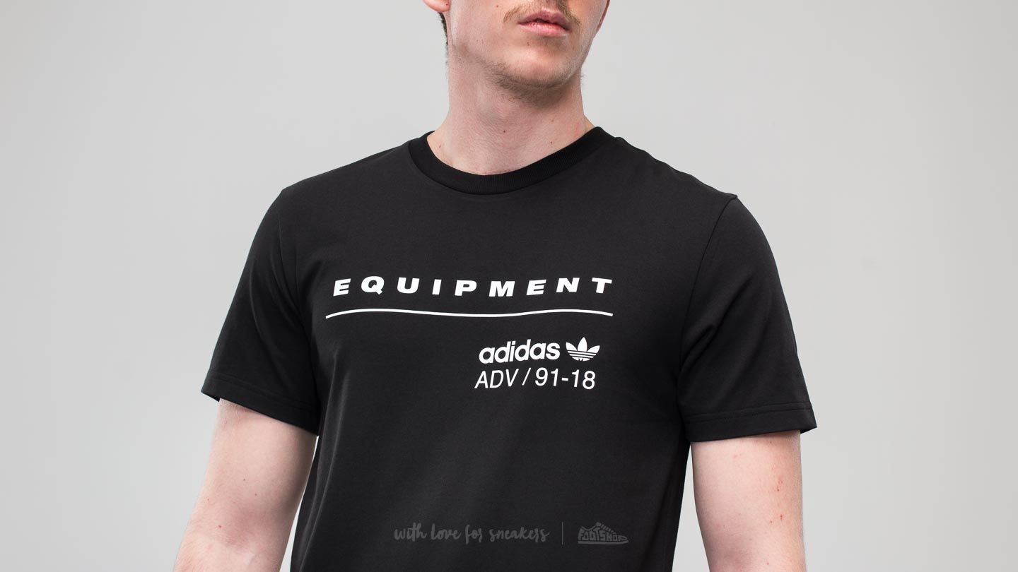 T shirts adidas Equipment PDX Classic Tee Black Footshop