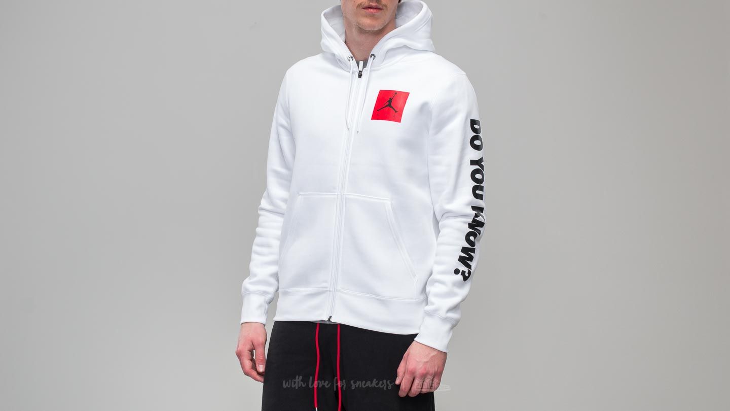Jordan Air Jordan 3 Flight Fleece Full Zip Hoodie