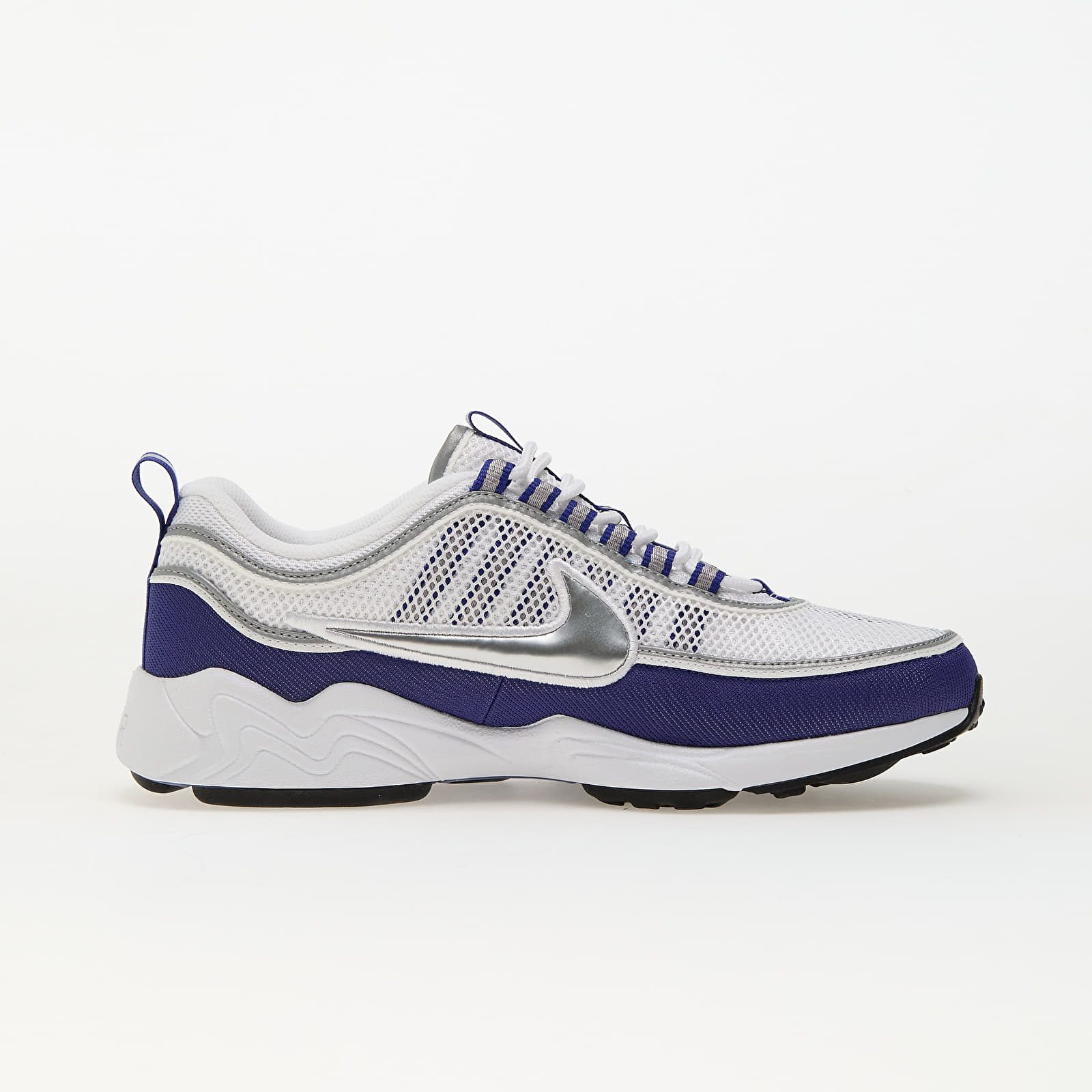 Sapatos de homem Nike Air Zoom Spiridon Sp White/ Metallic Silver-Light Concord