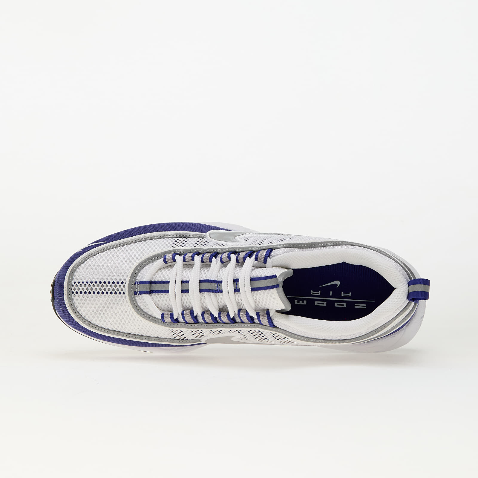 Sapatos de homem Nike Air Zoom Spiridon Sp White/ Metallic Silver-Light Concord