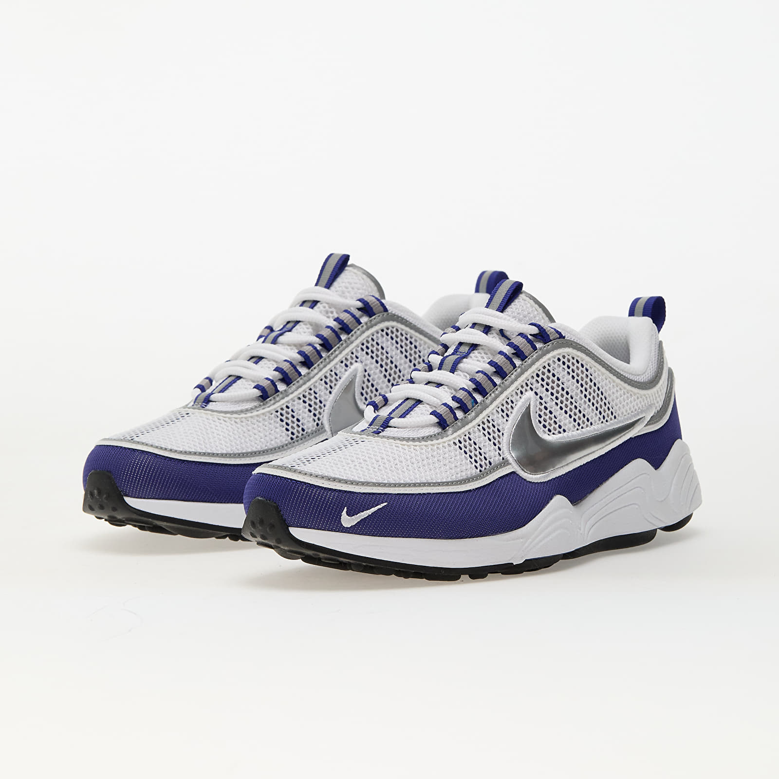 Sapatos de homem Nike Air Zoom Spiridon Sp White/ Metallic Silver-Light Concord