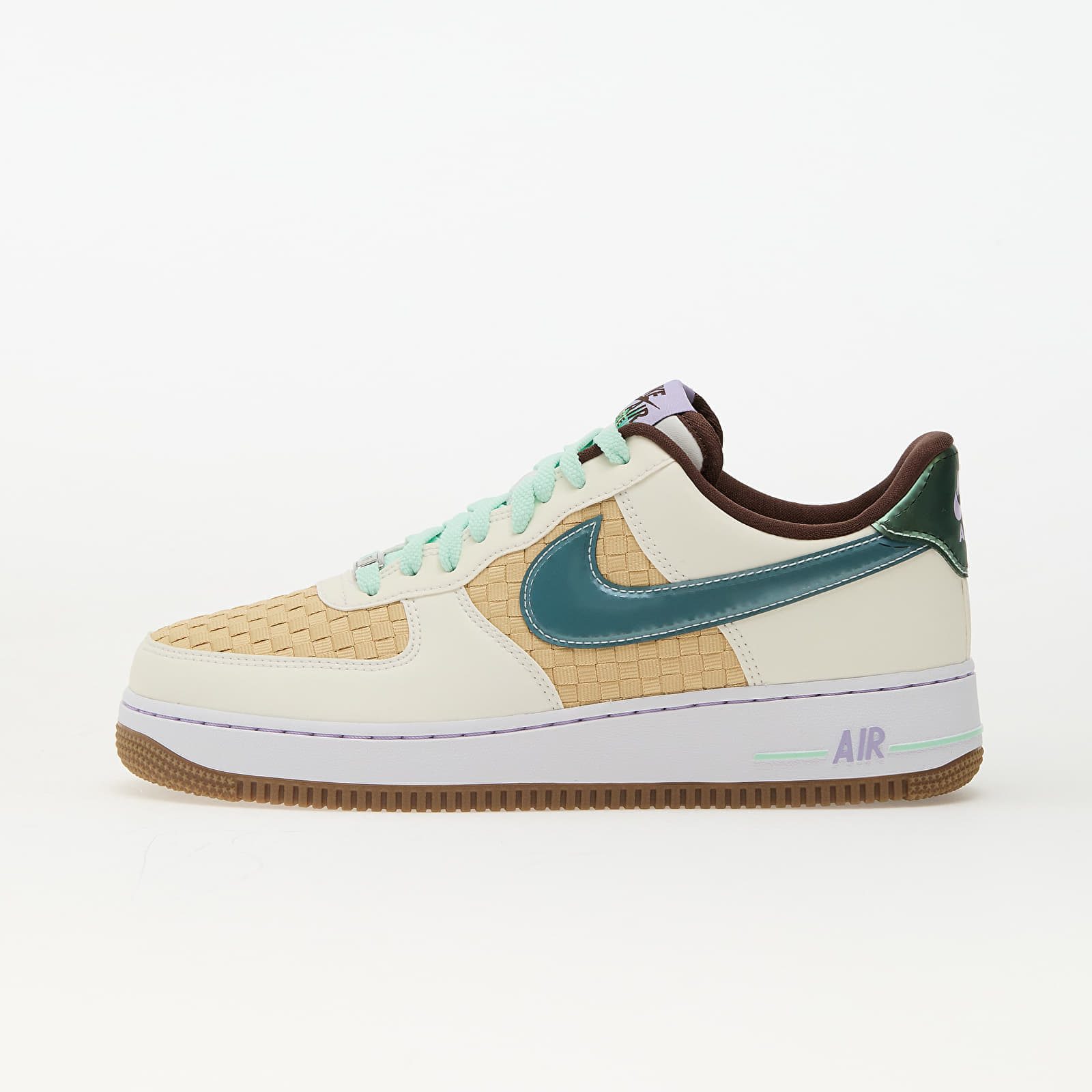 Levně Tenisky Nike Air Force 1 Retro Qs Summit White/ Glacier Blue-Mint Foam