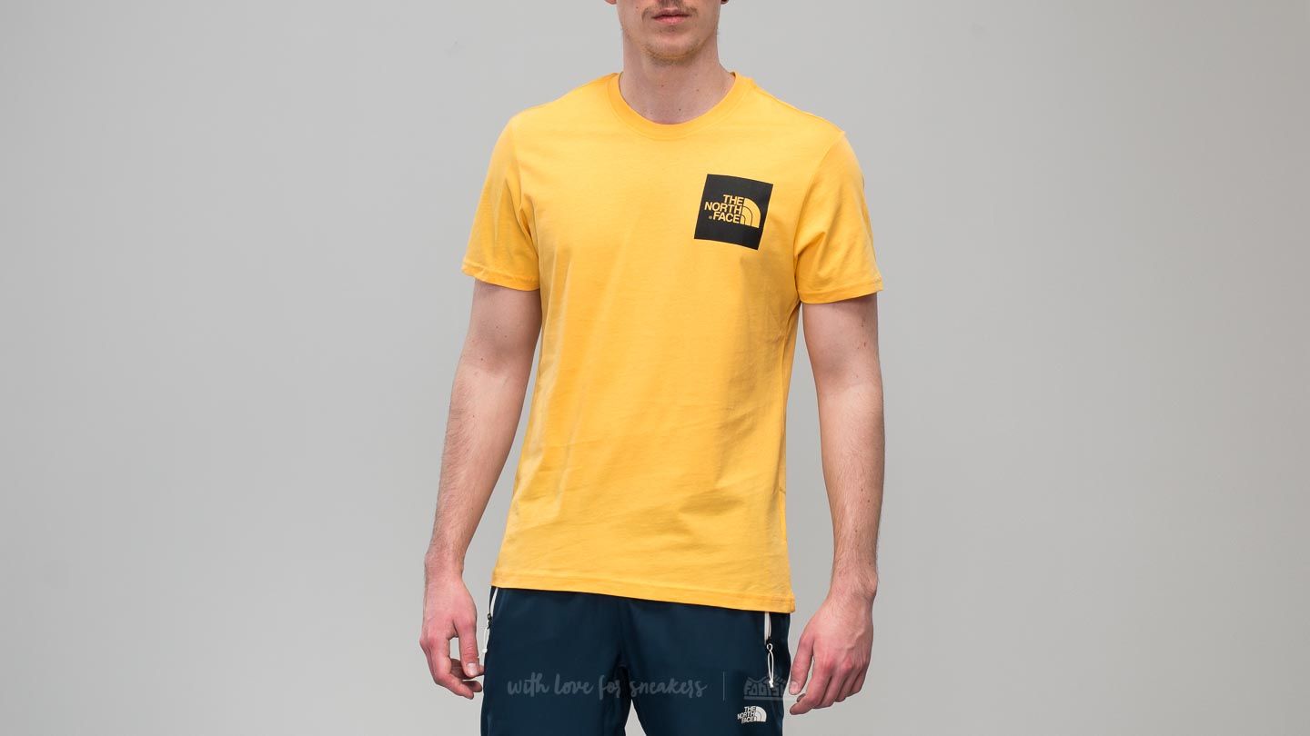 T-Shirts The North Face Shortsleeve Fine Tee Tnf Yellow