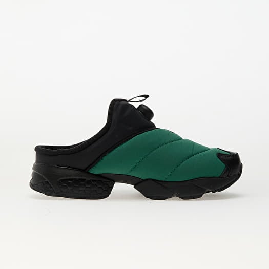 ぶり☆Reebok INSTAPUMP FURY MULE Instapump Fury Mule Green/Black