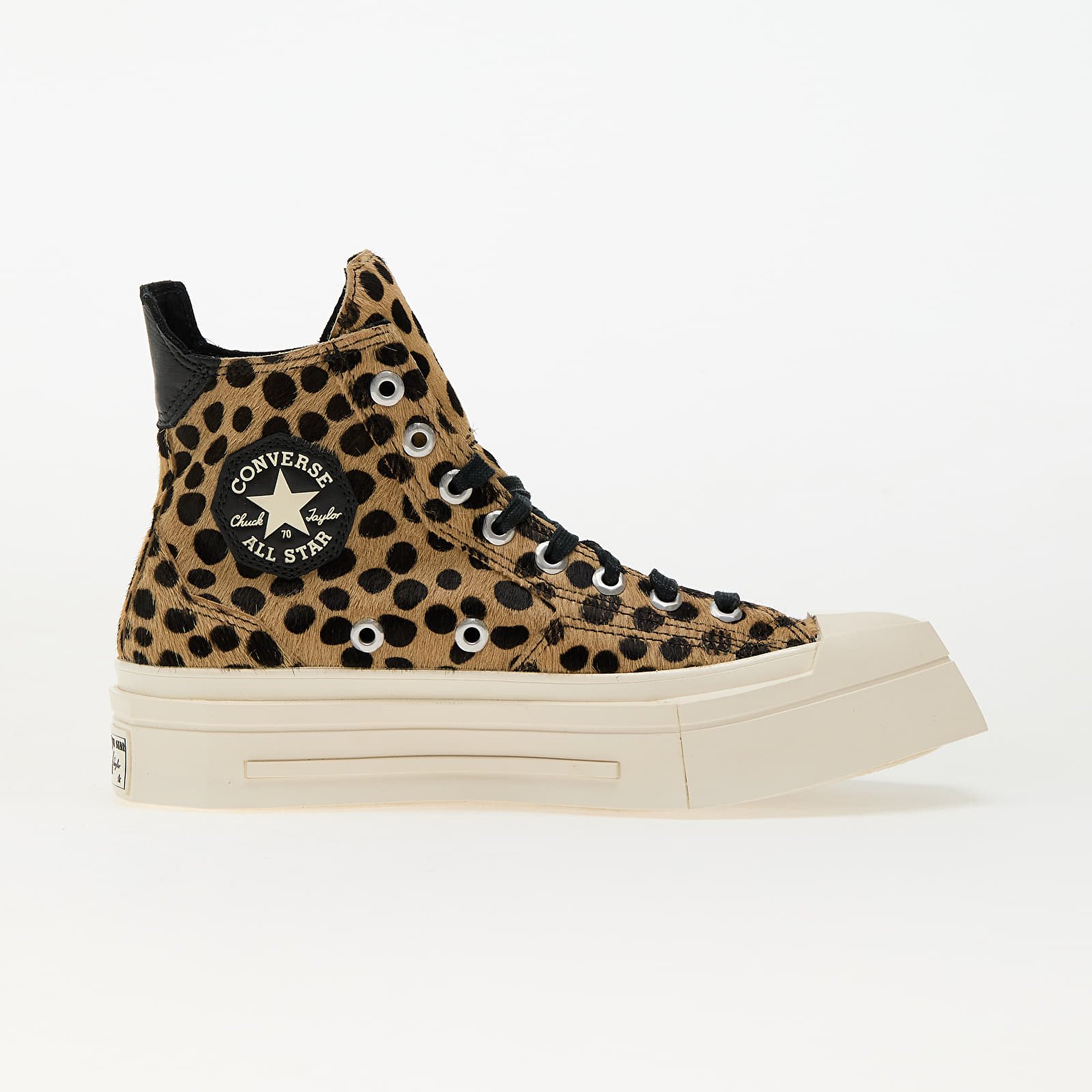 Miesten kengät Converse Chuck 70 De Luxe Squared Hi Black/ Egret