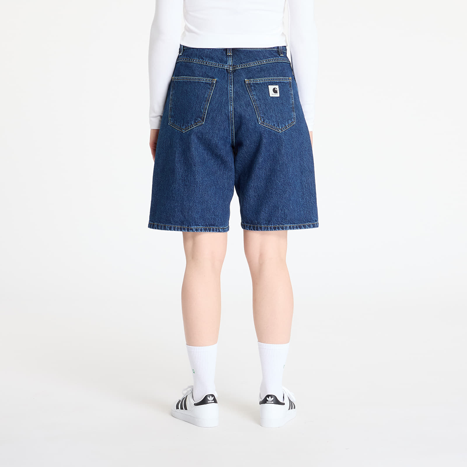 Krótkie spodenki Carhartt WIP W' Brandon Short Blue