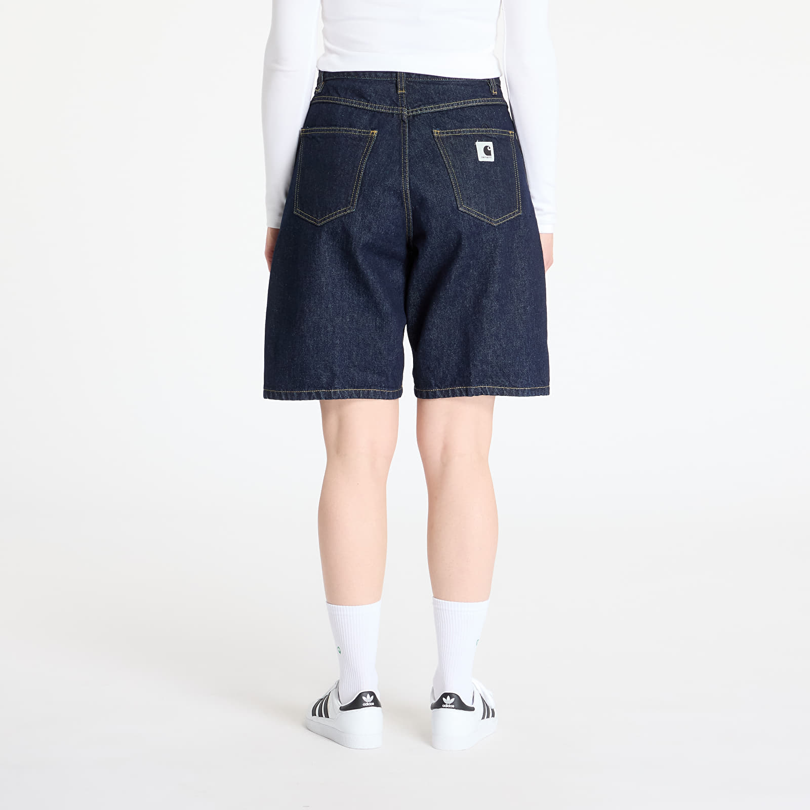 Női sortok Carhartt WIP W' Brandon Short Blue