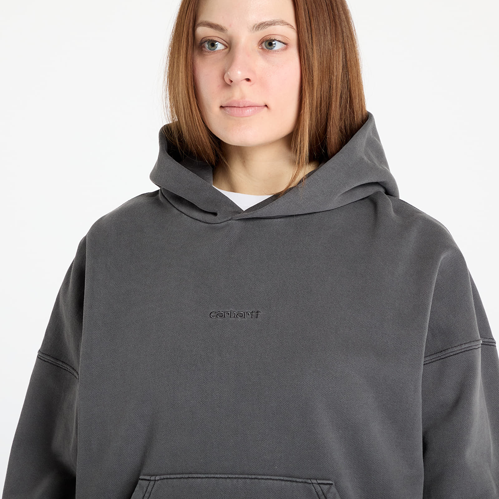 Naiste kapuutsiga dressid Carhartt WIP W' Hooded Benton Sweat Black