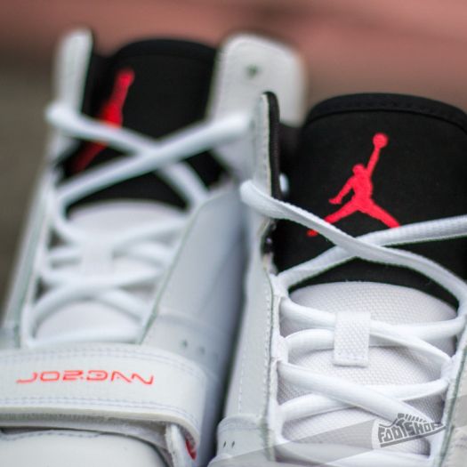 Men s shoes Jordan 1 Flight Strap White Infrared 23 Black Footshop
