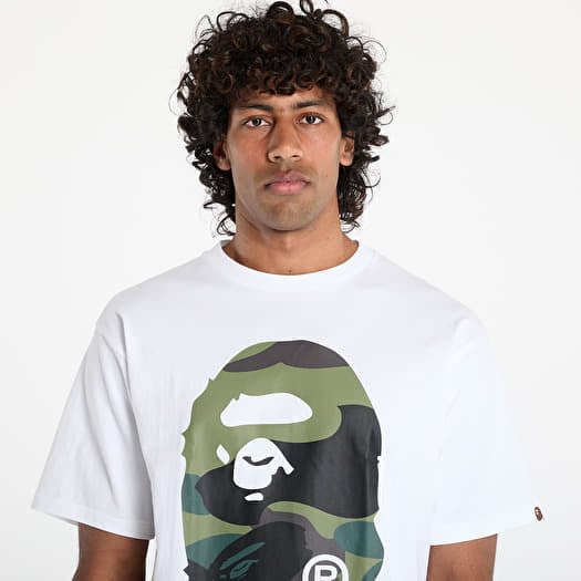 Koszulki A BATHING APE Giant 1St Camo Big Ape Head Tee