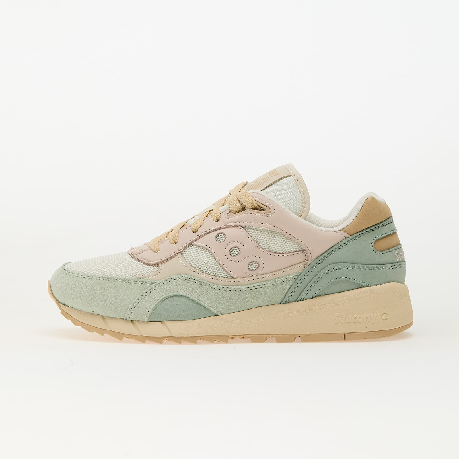 Levně Tenisky Saucony Shadow 6000 Off White/ Blue