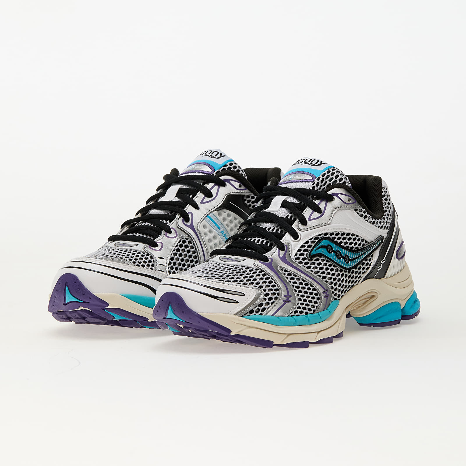 Zapatillas Hombre Saucony Progrid Triumph 4 White/ Blue