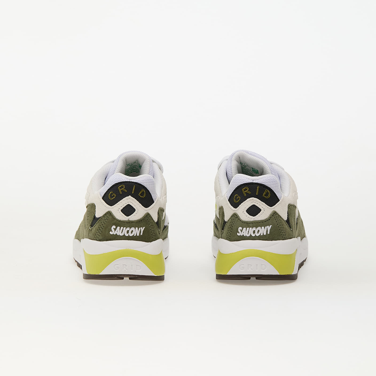 Herenschoenen Saucony Grid Shadow 2 White/ Green