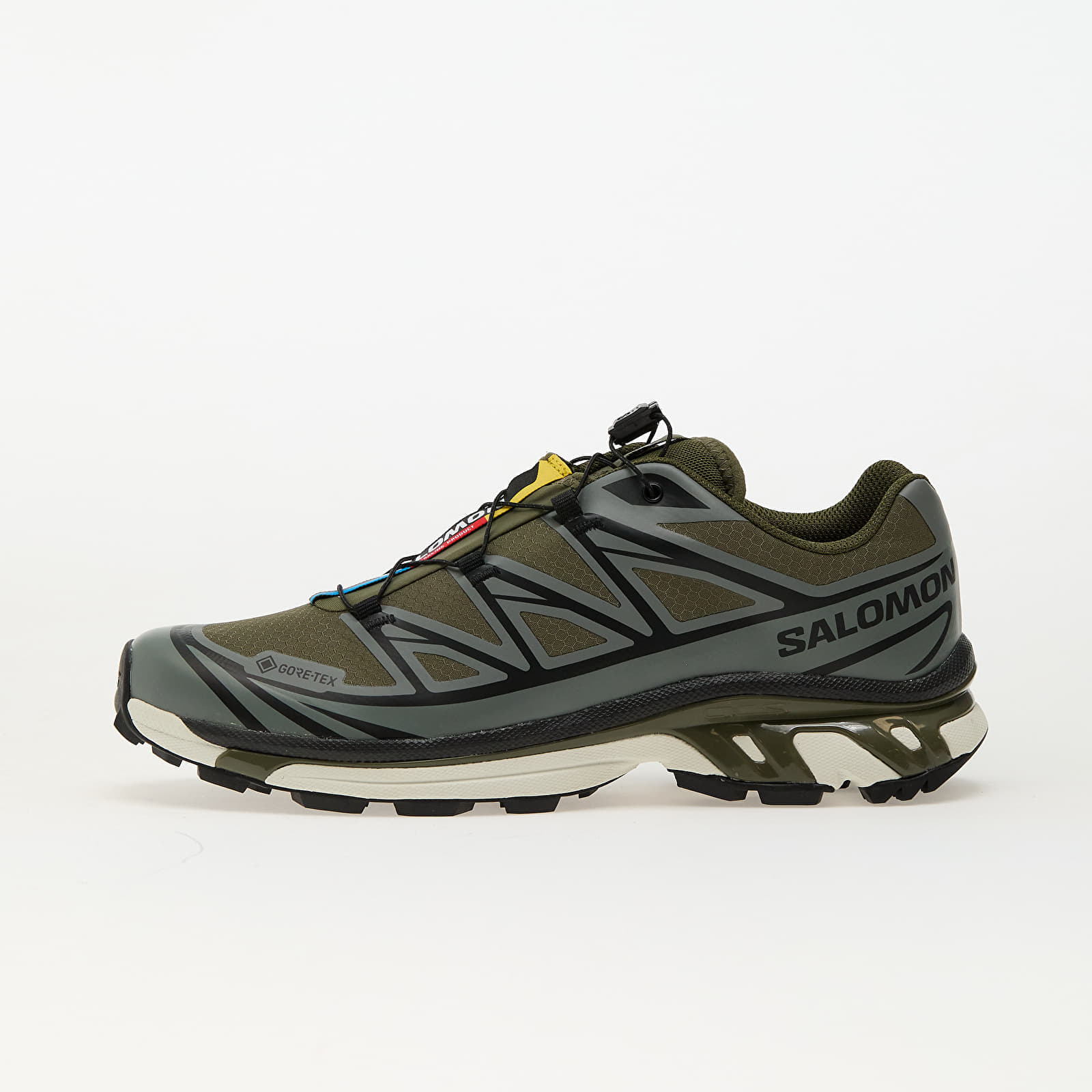 Levně Tenisky Salomon Xt-6 Gtx Olive Night/ Sedsa/ Black