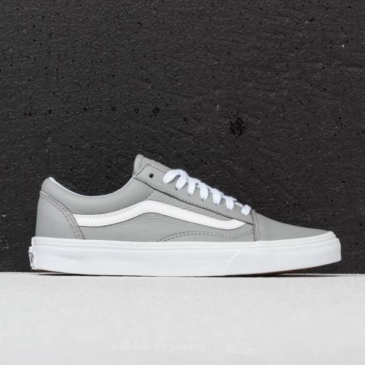 Vans old skool leather grey 2025