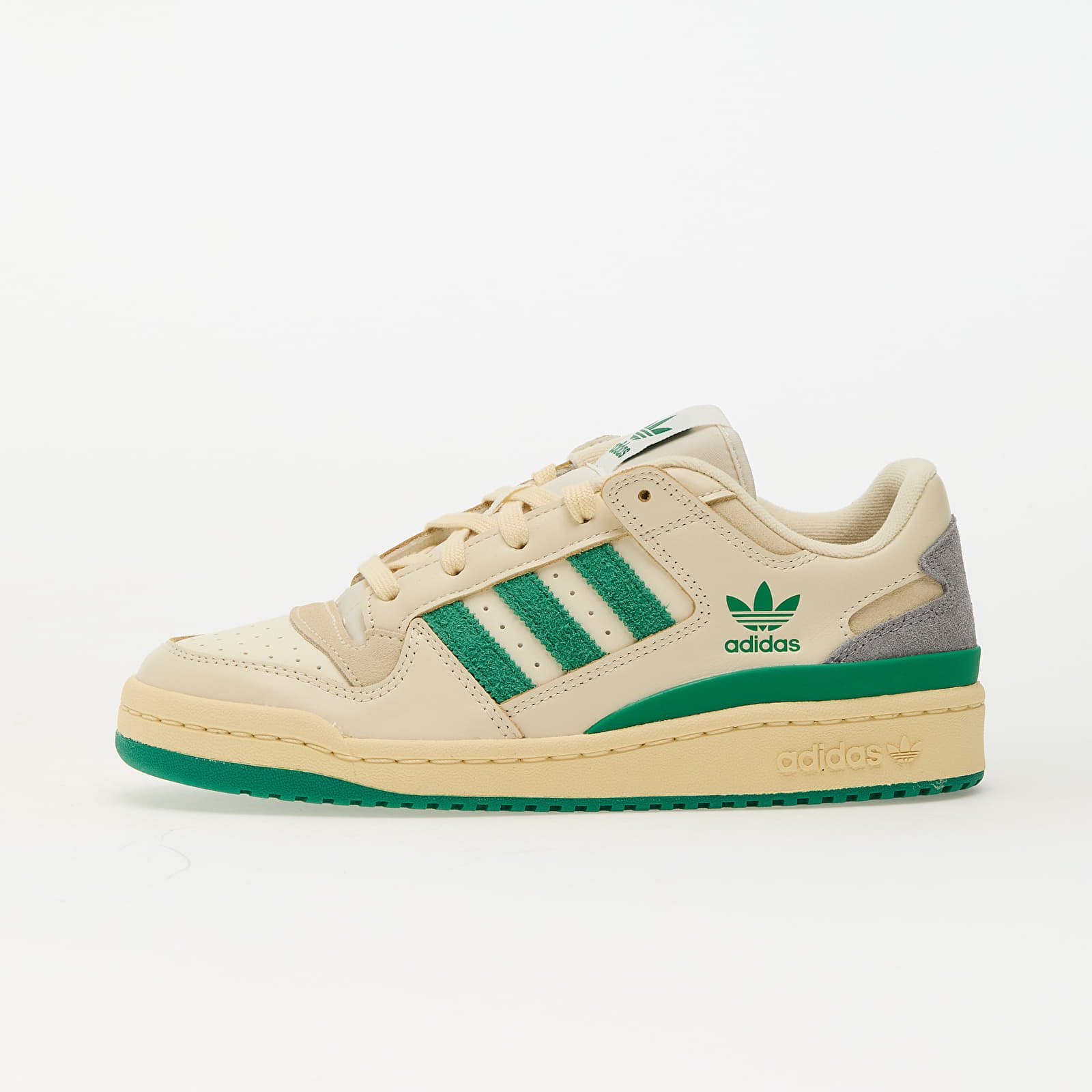 Levně Tenisky adidas Forum Low Cl Crew White/ Green/ Warm Van