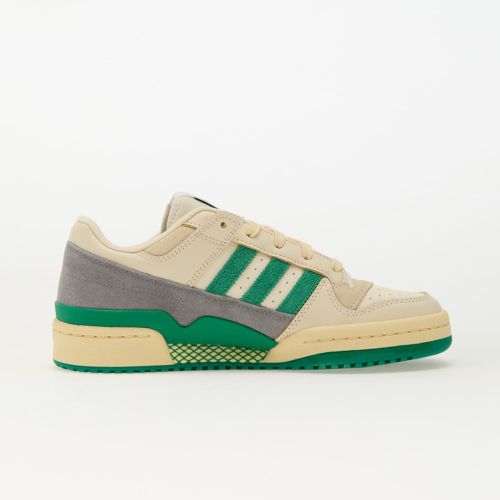 Încălțăminte și sneakerși pentru bărbați adidas Forum Low Cl Crew White/ Green/ Warm Van