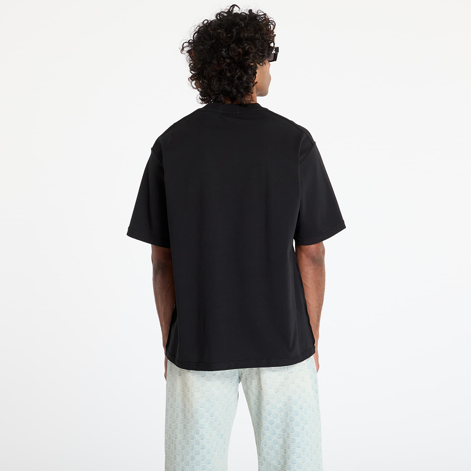 T-paidat A BATHING APE Bape Logo Inside Out Relaxed Fit Tee UNISEX Black