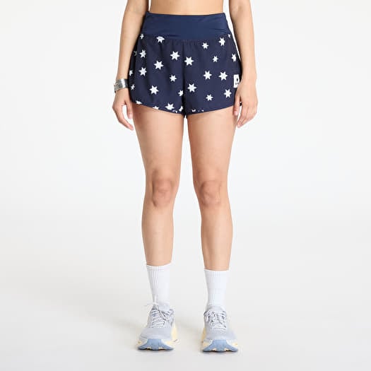 Pantaloni scurți SAYSKY W Star Pace Shorts 3" Blue/ White Aop