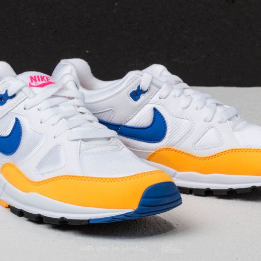 Men s shoes Nike Air Span II White Hyper Royal Laser Orange Footshop