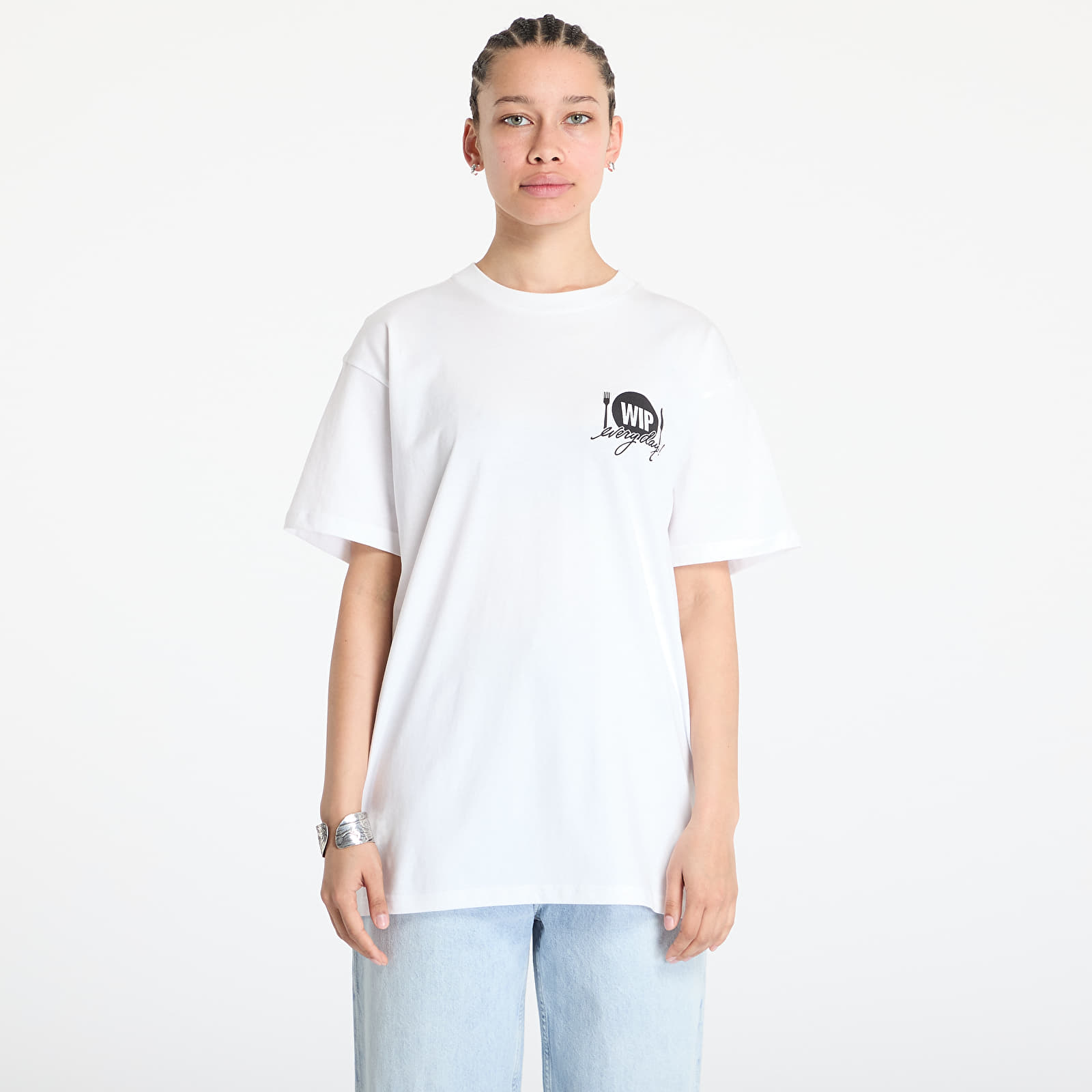 T-Shirts Carhartt WIP Catalogue Short Sleeve T-Shirt UNISEX White/ Black