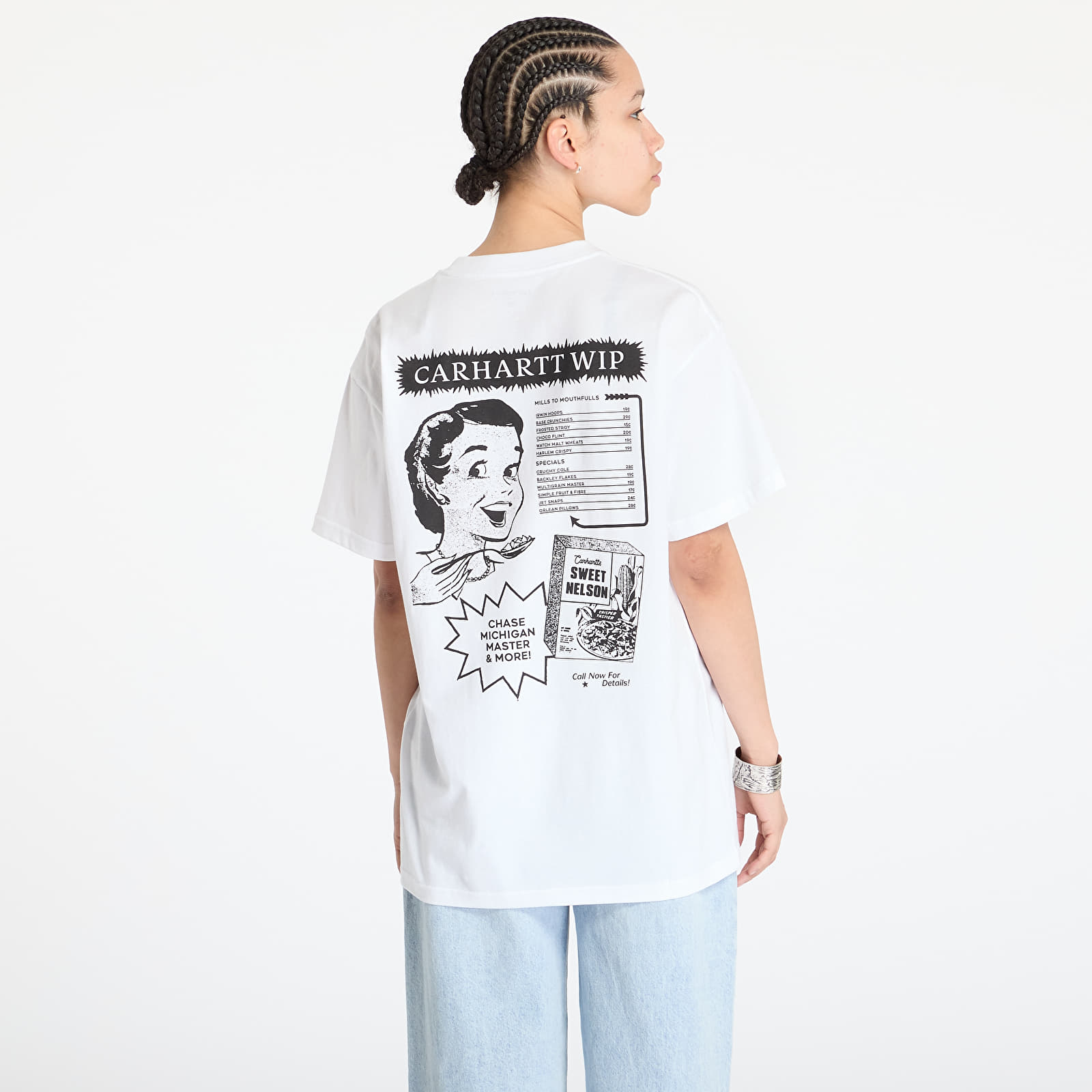 T-Shirts Carhartt WIP Catalogue Short Sleeve T-Shirt UNISEX White/ Black