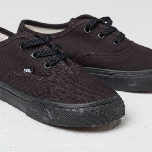 All black toddler hot sale vans