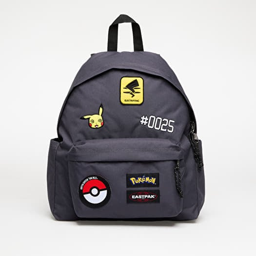 EASTPAK Day Pak'r Pokemon Patches Backpack Grey