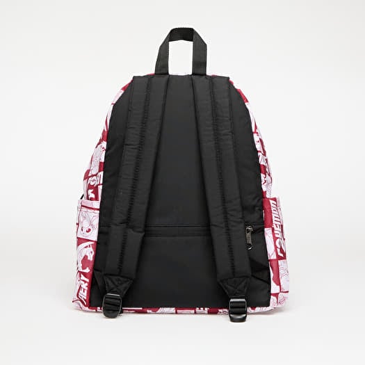 【USA製】Eastpak Backpack Burgundy Eastpak Vintage Burgundy Backpack With Brown Suede Bottom