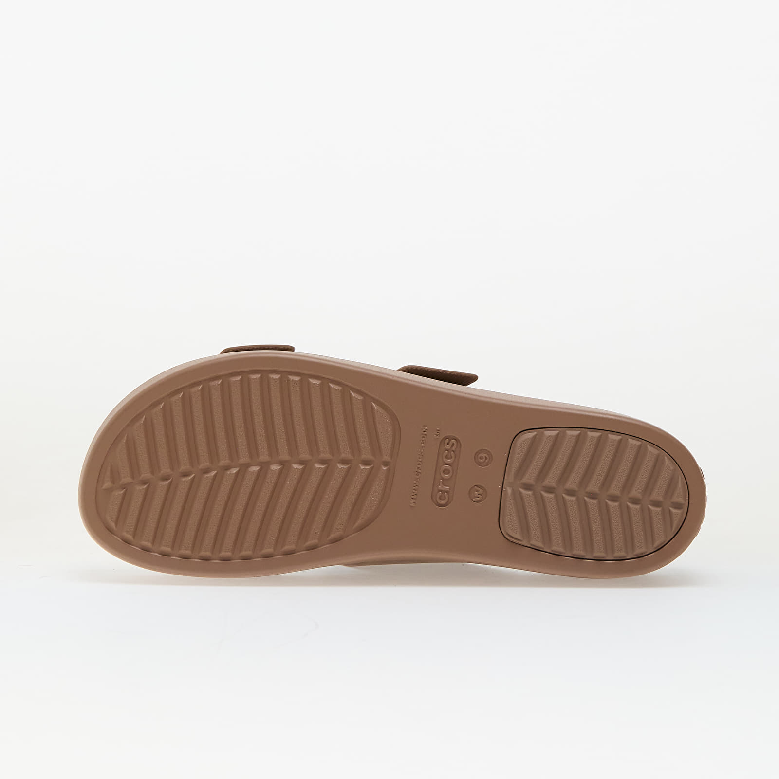 Buty męskie Crocs Brooklyn Buckle Low Wedge Latte
