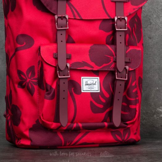 Herschel Supply Co. Little America Backpack Red Aloha | Footshop