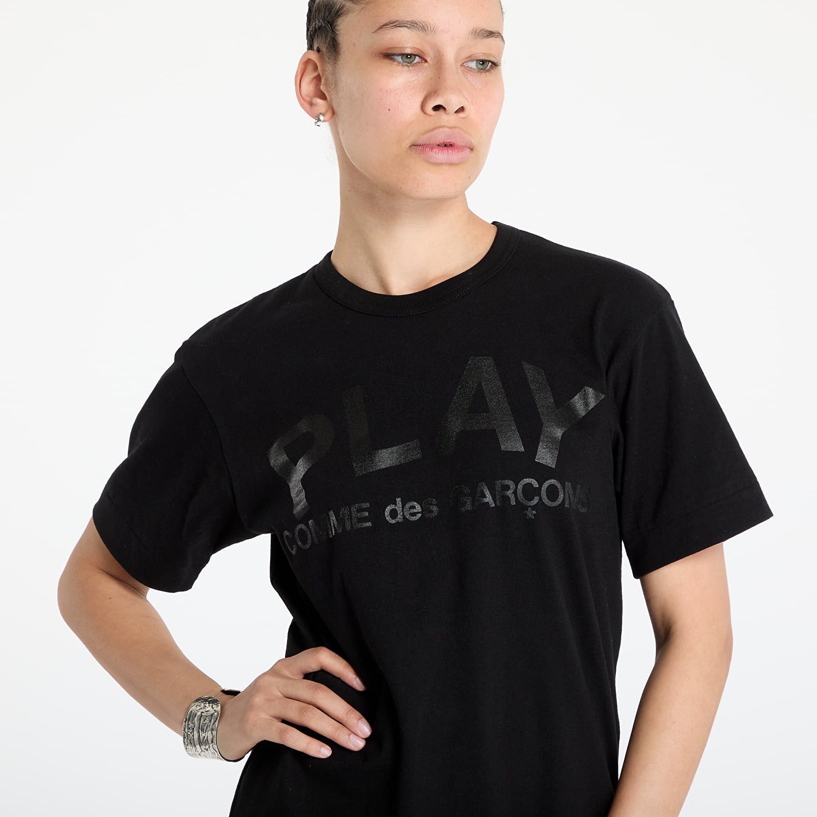 Magliette Comme Des Garçons PLAY T-Shirt Black