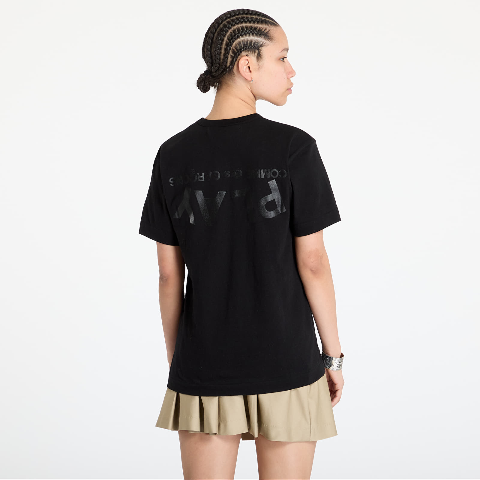 Magliette Comme Des Garçons PLAY T-Shirt Black