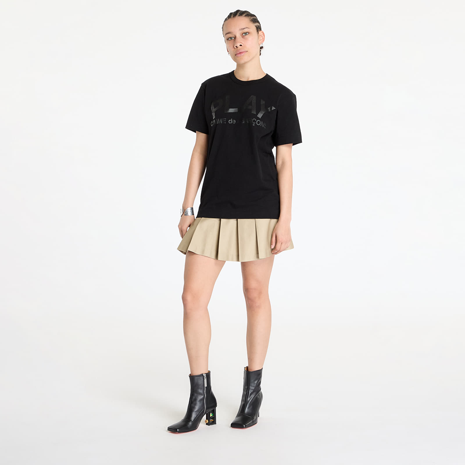 Magliette Comme Des Garçons PLAY T-Shirt Black