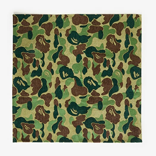A BATHING APE Abc Camo Rug Green
