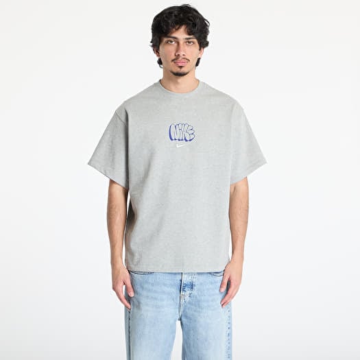 T-shirt Nike Solo Swoosh Men's T-Shirt Dk Grey Heather/ Sail
