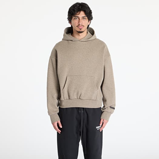 Fear of God Essentials Classic Fit Fleece Hoodie Homestead Heather