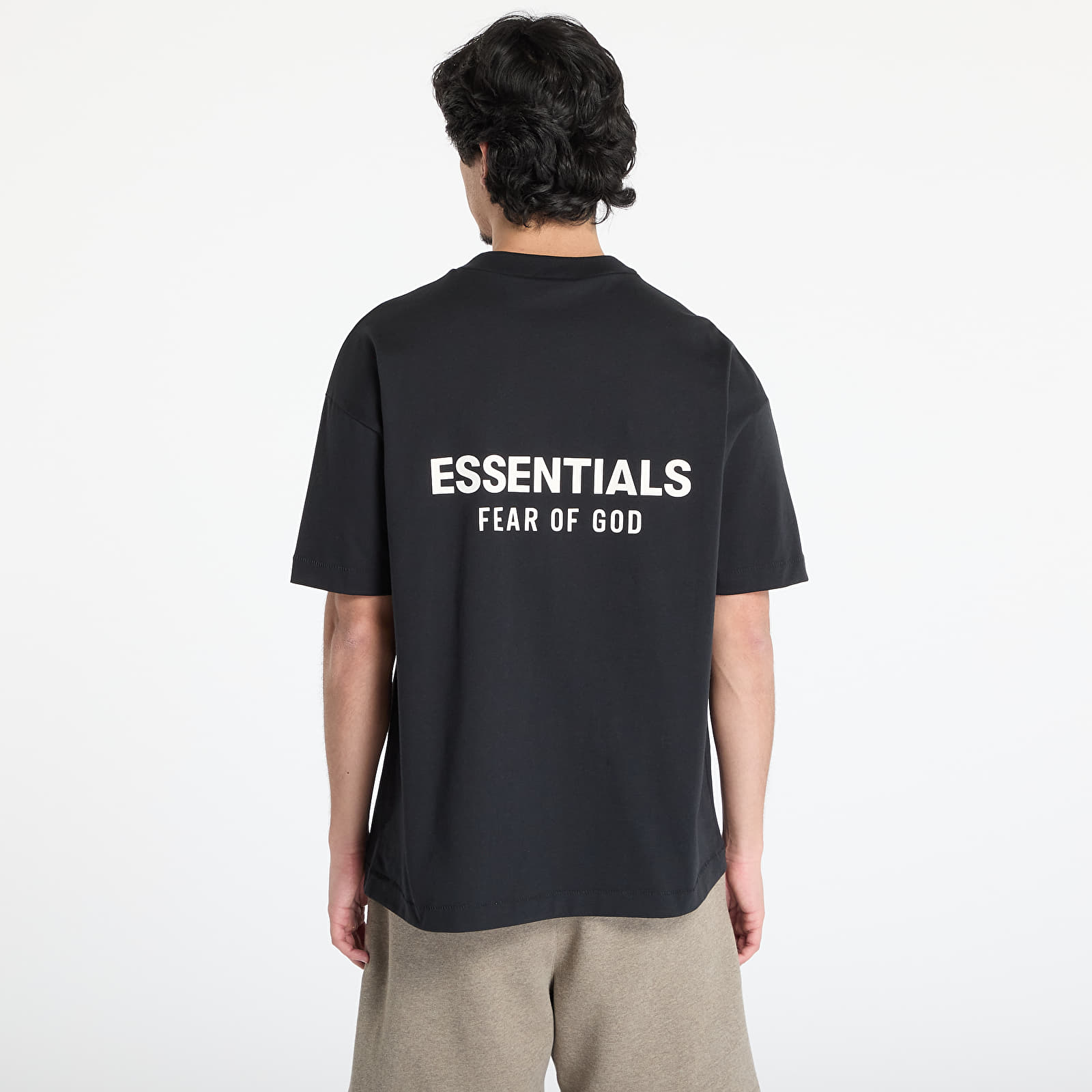 T-Shirts Fear of God Essentials Classic Fit T-Shirt Jet Black