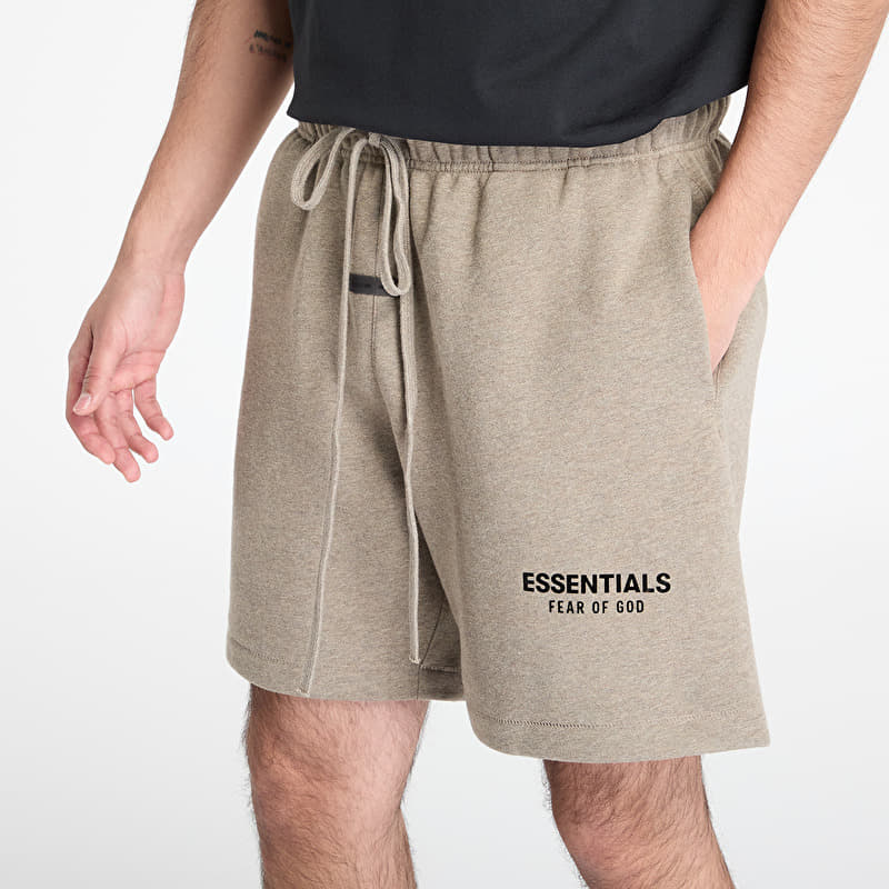 Fear of God Essentials Soccer Fleece Shorts Homestead Heather