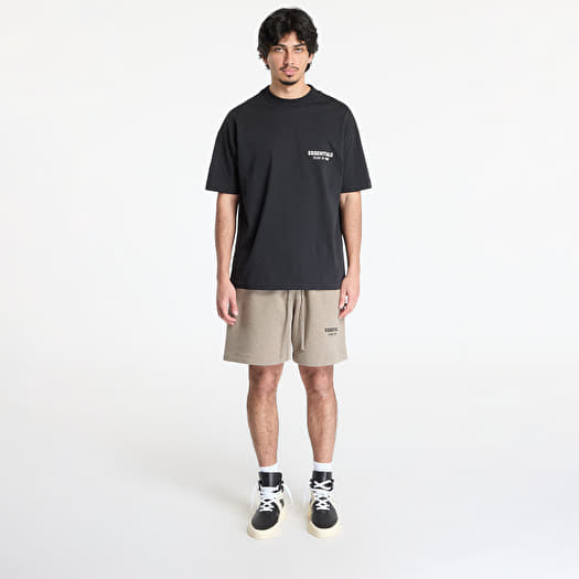 fear of god moccasin with shorts