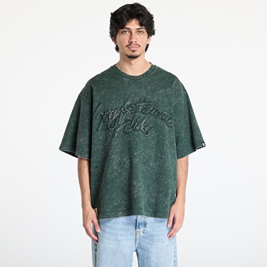 Tričko adidas Song For The Mute Wased Tee Green/ Shadow Green