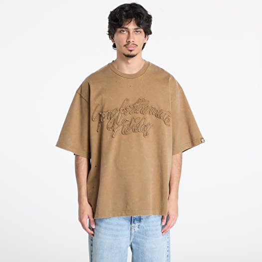 Marškinėliai adidas Song For The Mute Wased Tee Brown/ Earth