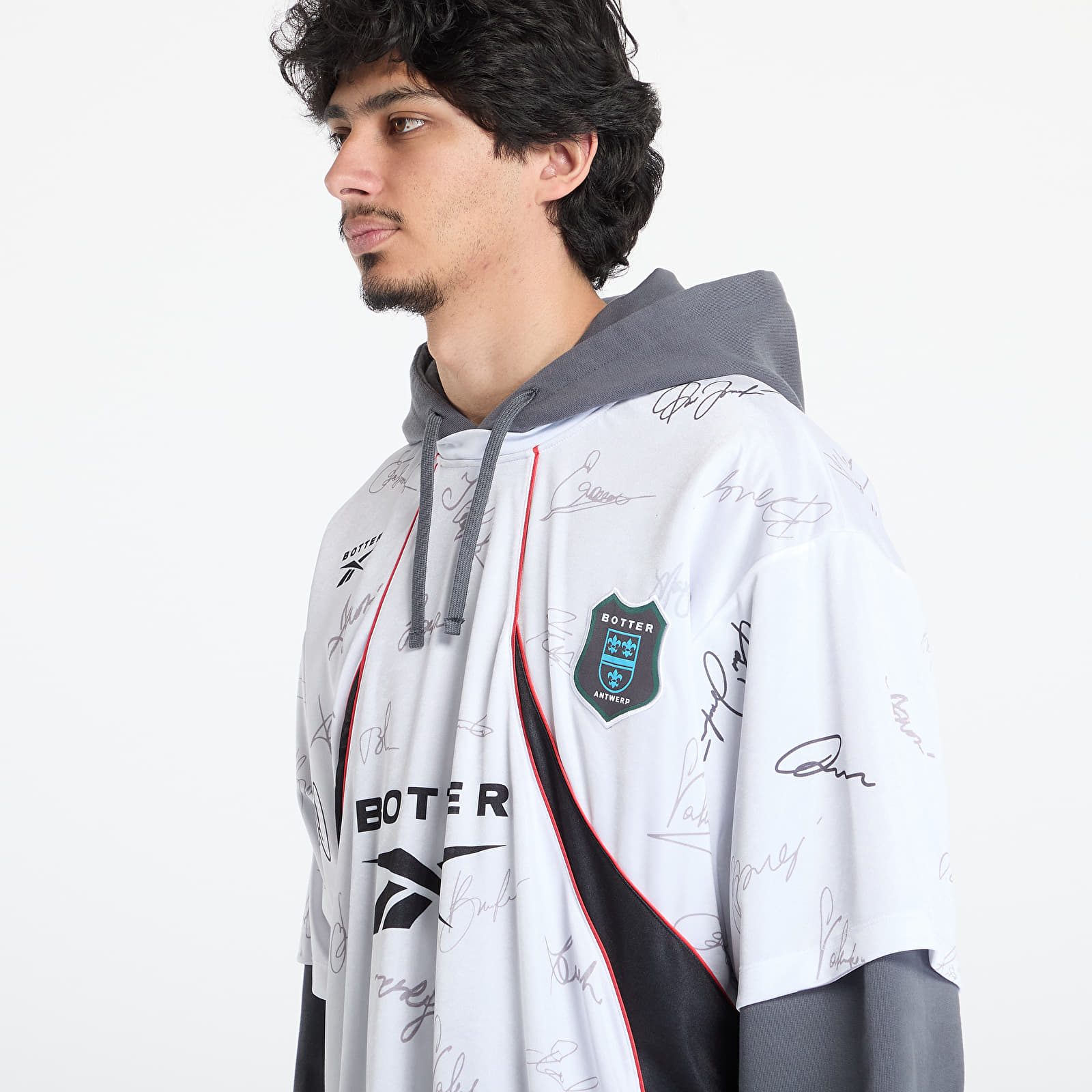 Sudaderas Reebok x Botter LTD Soccer Hybrid Hoodie Autograph Print