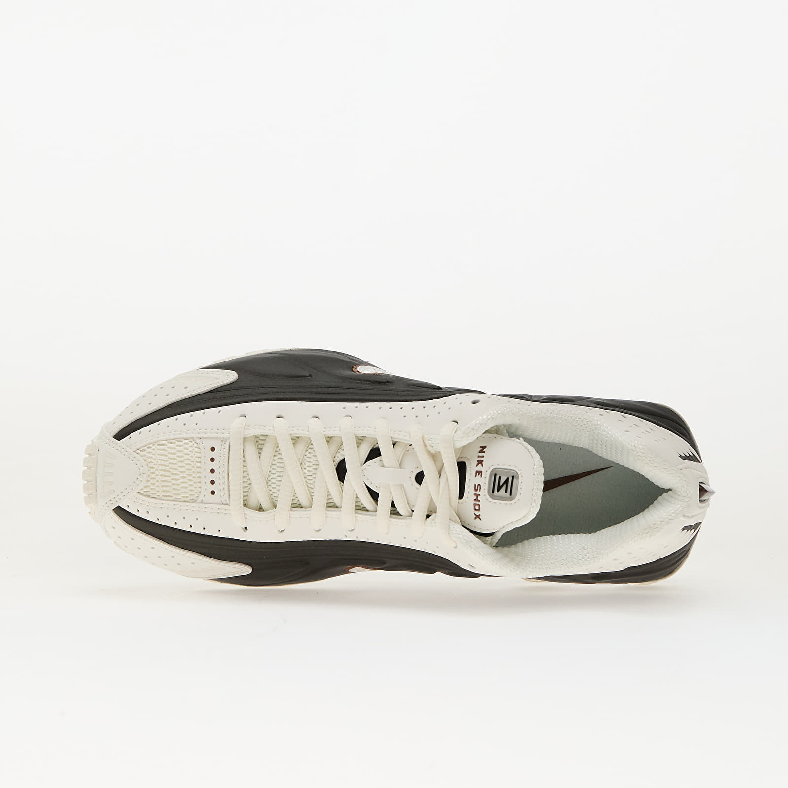 Sapatos de mulher Nike W Shox R4 Sail/ Sail-Black-Fauna Brown