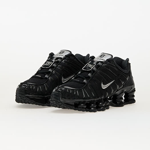 NIKE ☆ Shox TL Women’s Black Iron Grey Women's shoes Nike W Shox Tl Off Noir/ Metallic Silver