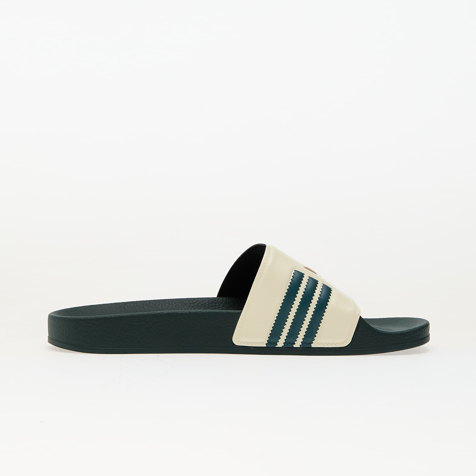 Sapatos de homem adidas Adilette Crew White/ Mind Grey/ Warm Sand