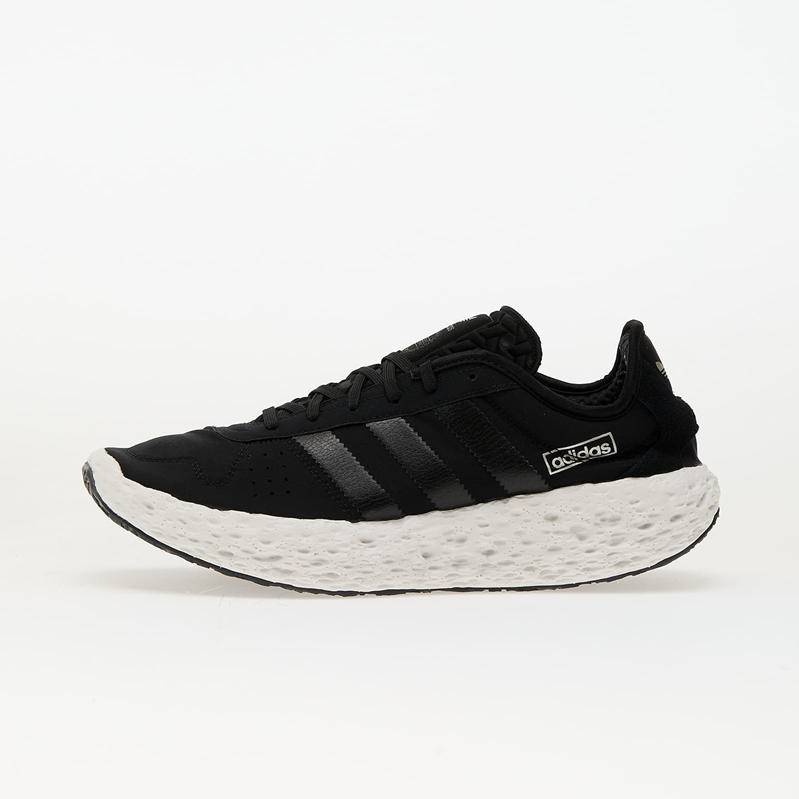 Levně Tenisky adidas Zponge Core Black/ Metallic Silver/ Supplier Colour